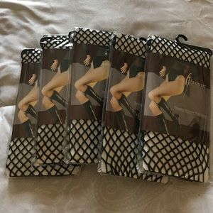 Spandex fishnet pantyhose